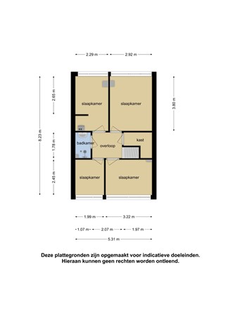 Floorplan - Avekingecamp 9, 7824 EE Emmen